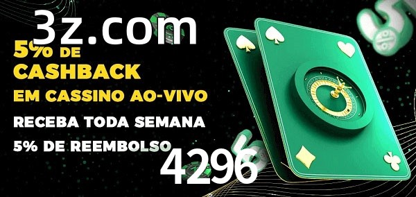 Promoções do cassino ao Vivo 4296
